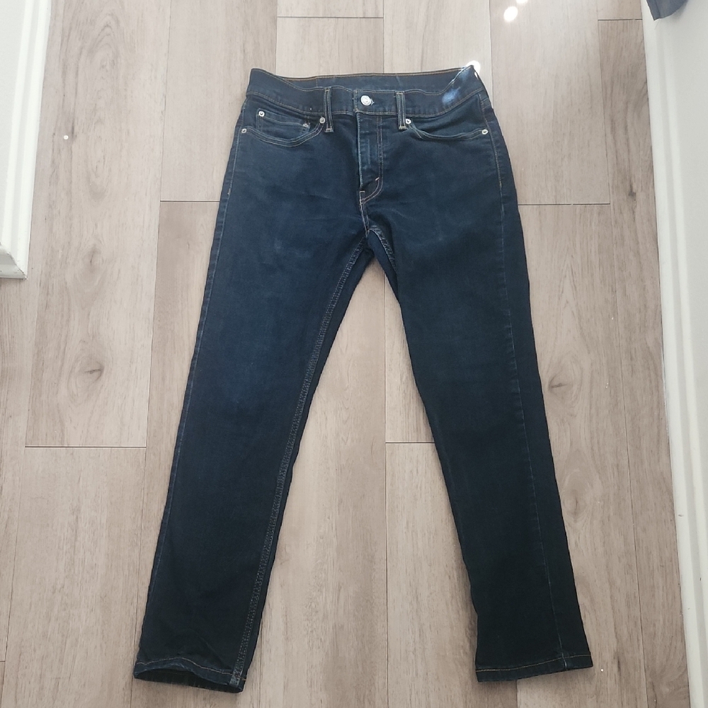 Levi's 511 Men's 31x30 Dark Blue Straight Jeans